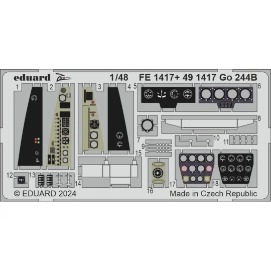 Go 244B ICM, 1/48 - Eduard Accessories BIG49404