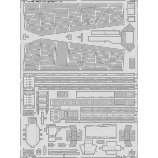 SM.79 EDU, 1/48 - Eduard Accessories BIG49405