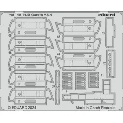 Gannet AS.4 AIRFIX, 1/48 - Eduard Accessories BIG49408 2