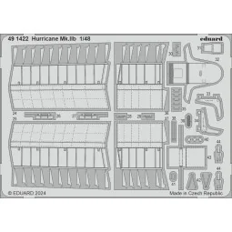 Hurricane Mk.IIb ARMA HOBBY, 1/48 - Eduard Accessories BIG49409 2