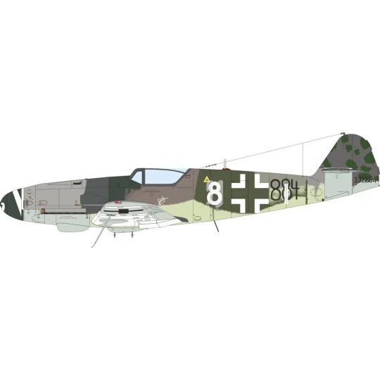 Bf 109K-4 EDUARD-PROFIPACK, 1/48 - Eduard Plastic Kits 82166