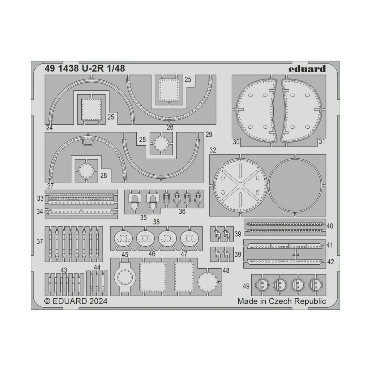U-2R, 1/48 - Eduard Accessories BIG49411