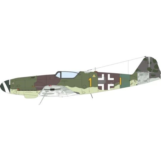 Bf 109K-4 EDUARD-PROFIPACK, 1/48 - Eduard Plastic Kits 82166