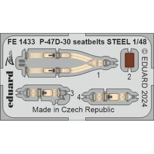 P-47D-30, 1/48 - Eduard Accessories BIG49410
