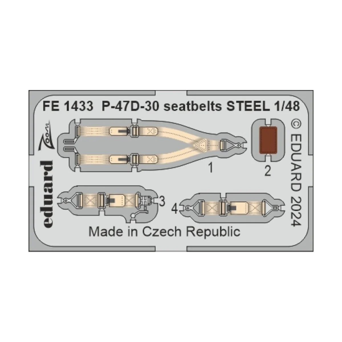 P-47D-30, 1/48 - Eduard Accessories BIG49410
