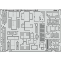Lancaster B Mk.III Dambuster PART I, 1/48 - Eduard Accessories BIG4... 2