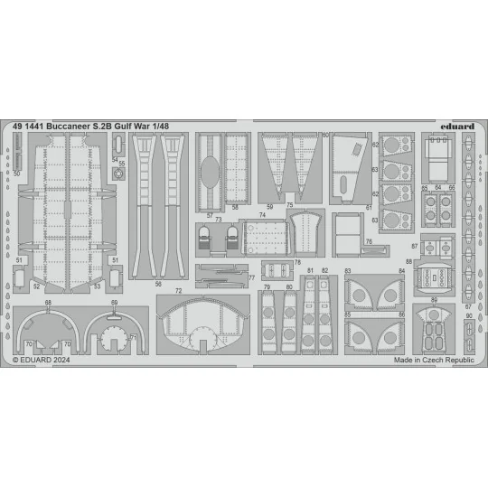 Buccaneer S.2B Gulf War, 1/48 - Eduard Accessories BIG49415