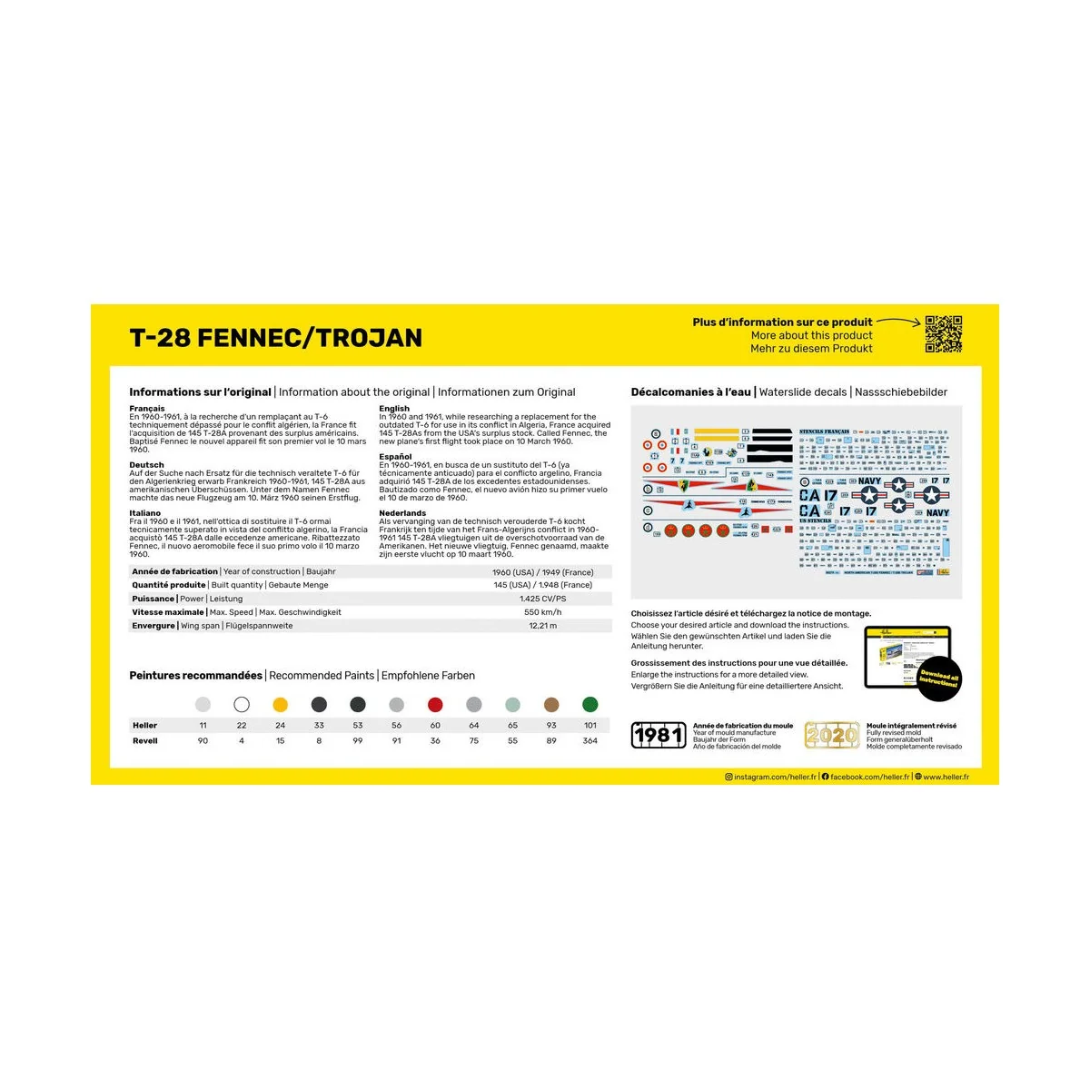 T-28 Fennec / Trojan - Heller 80279
