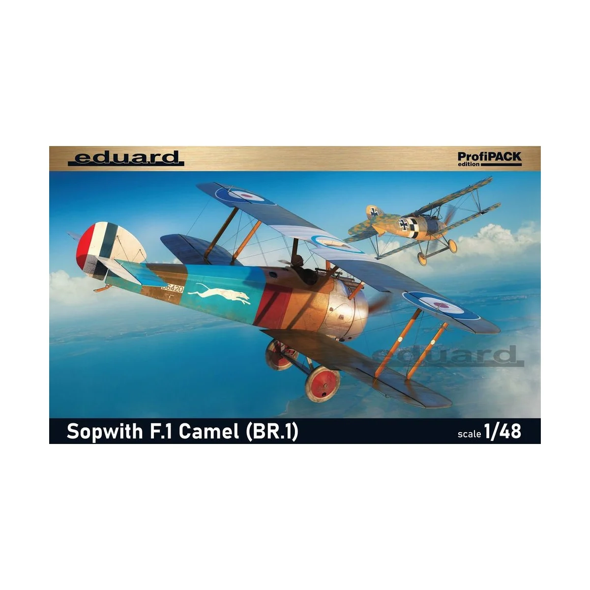 Sopwith F.1 Camel (BR.1), Profipack, 1/48 - Eduard Plastic Kits 82171