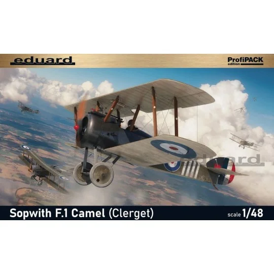 Sopwith F.1 Camel (Clerget), Profipack - Eduard Plastic Kits 82172