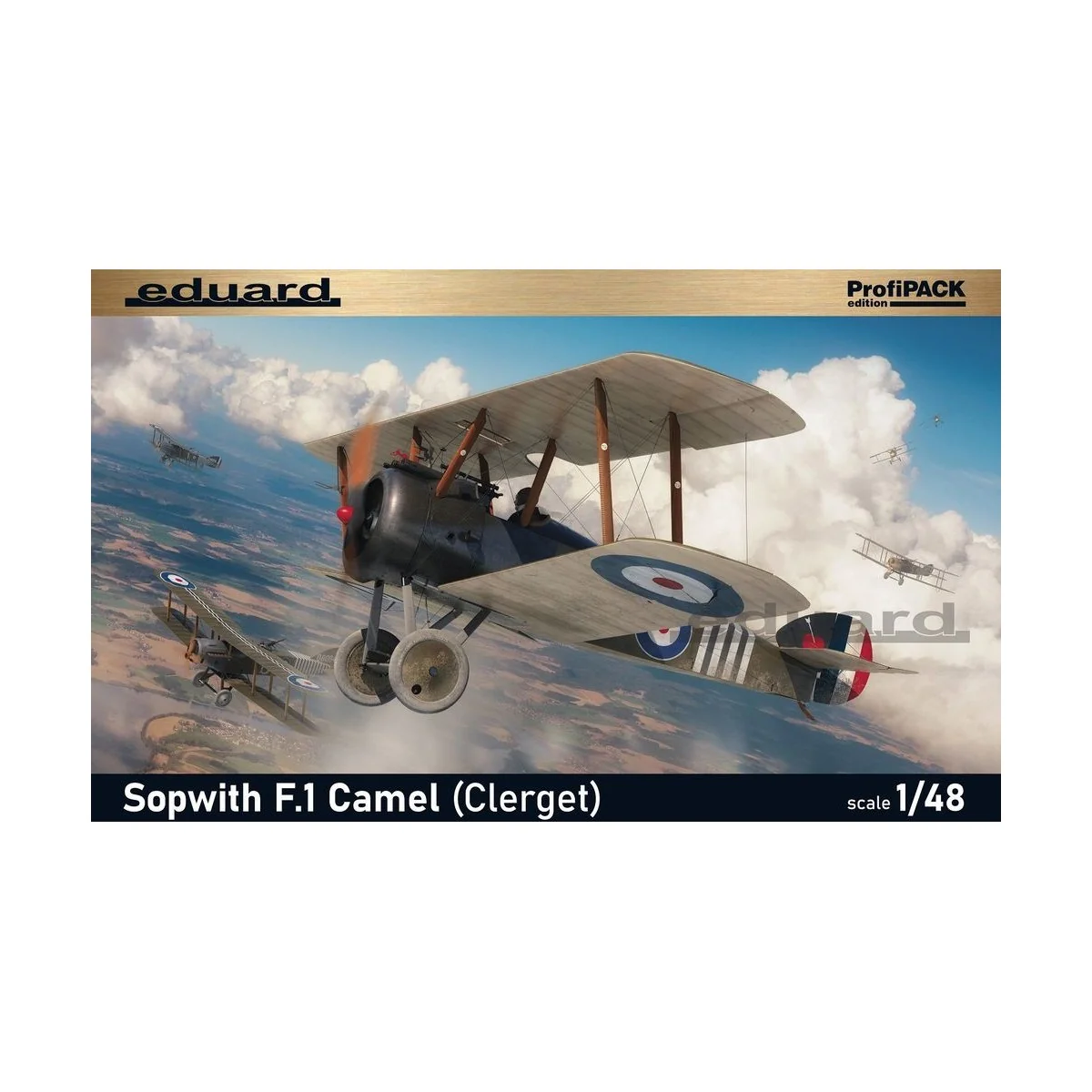 Sopwith F.1 Camel (Clerget), Profipack, 1/48 - Eduard Plastic Kits ...