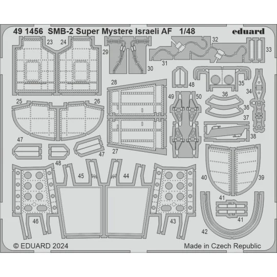 SMB-2 Super Mystere SPECIAL HOBBY, 1/48 - Eduard Accessories BIG49420