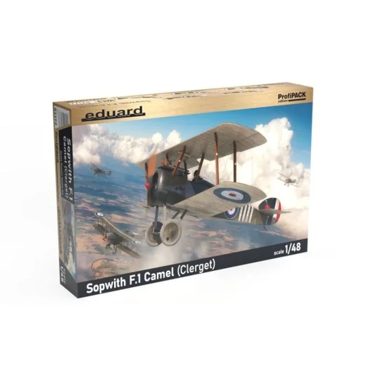 Sopwith F.1 Camel (Clerget), Profipack, 1/48 - Eduard Plastic Kits ...