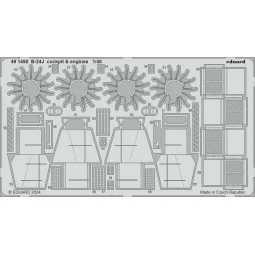 B-24J PART I HOBBY BOSS, 1/48 - Eduard Accessories BIG49423
