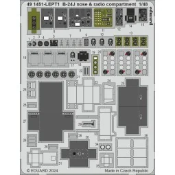 B-24J PART I HOBBY BOSS, 1/48 - Eduard Accessories BIG49423 2