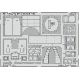 B-17F alternate nose (frame X) PART I, 1/48 - Eduard Accessories BI... 2