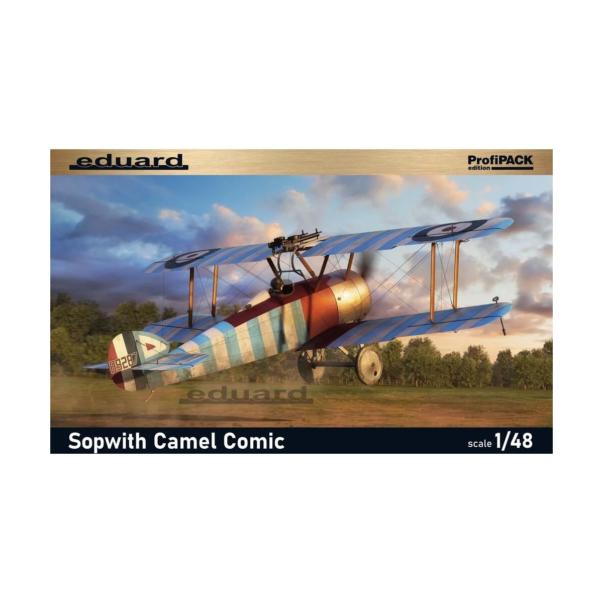 Sopwith Camel Comic 1/48 - Eduard Plastic Kits 82175