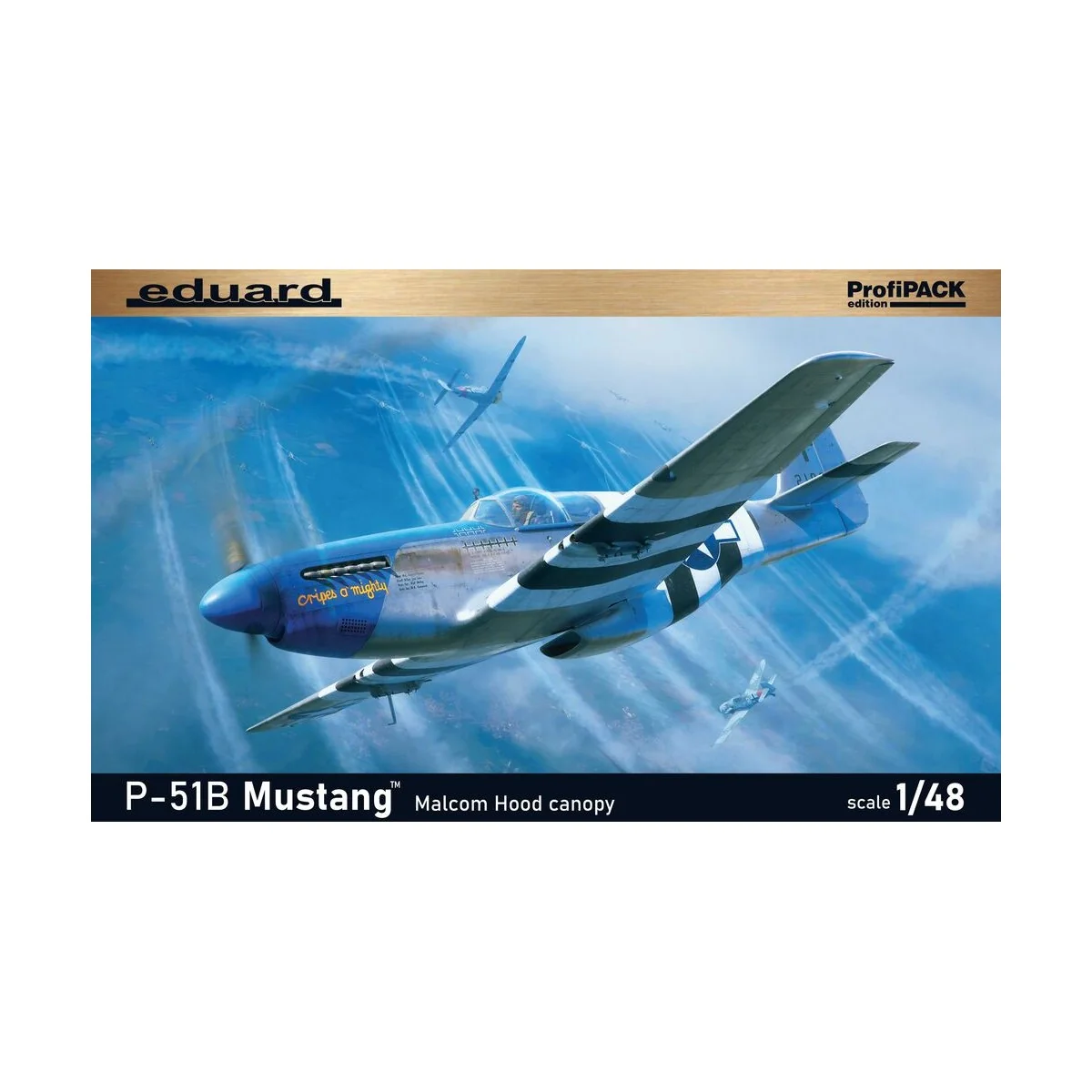 P-51B Mustang Malcolm Hood canopy 1/48 EDUARD-PROFIPACK - Eduard Pl...