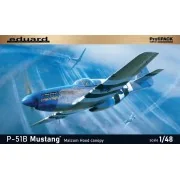 P-51B Mustang Malcolm Hood canopy 1/48 EDUARD-PROFIPACK - Eduard Pl...
