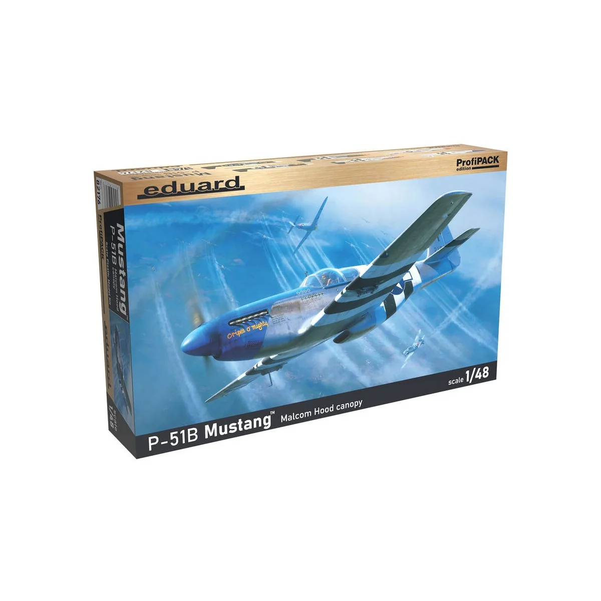 P-51B Mustang Malcolm Hood canopy 1/48 EDUARD-PROFIPACK - Eduard Pl...