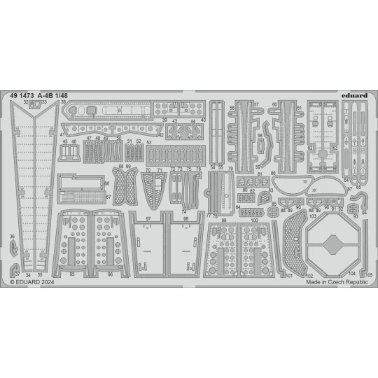 A-4B HOBBY 2000 / HASEGAWA, 1/48 - Eduard Accessories BIG49431