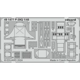 P-39Q ARMA HOBBY, 1/48 - Eduard Accessories BIG49433 2