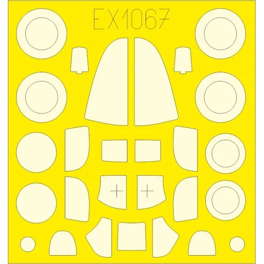 P-39Q ARMA HOBBY, 1/48 - Eduard Accessories BIG49433