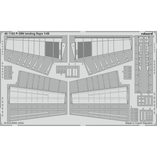P-39N ARMA HOBBY, 1/48 - Eduard Accessories BIG49436