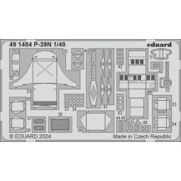 P-39N ARMA HOBBY, 1/48 - Eduard Accessories BIG49436 2
