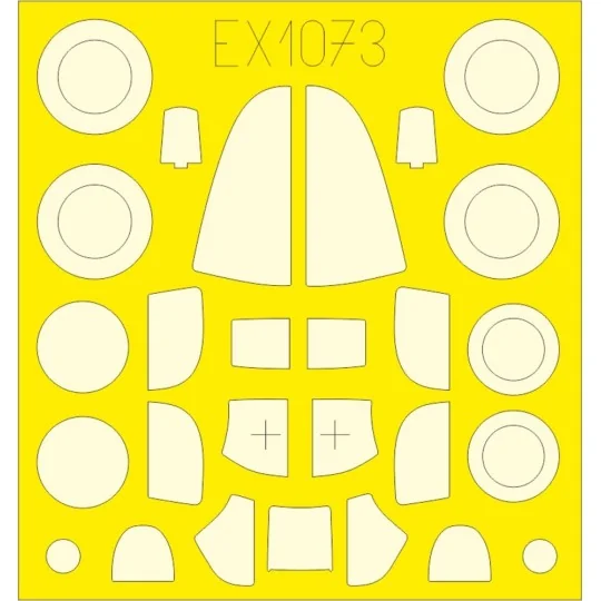 P-39N ARMA HOBBY, 1/48 - Eduard Accessories BIG49436