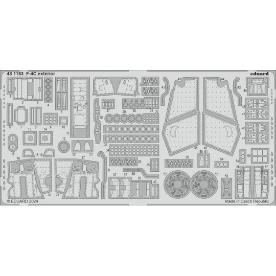 F-4C HOBBY 2000 / ACADEMY, 1/48 - Eduard Accessories BIG49437