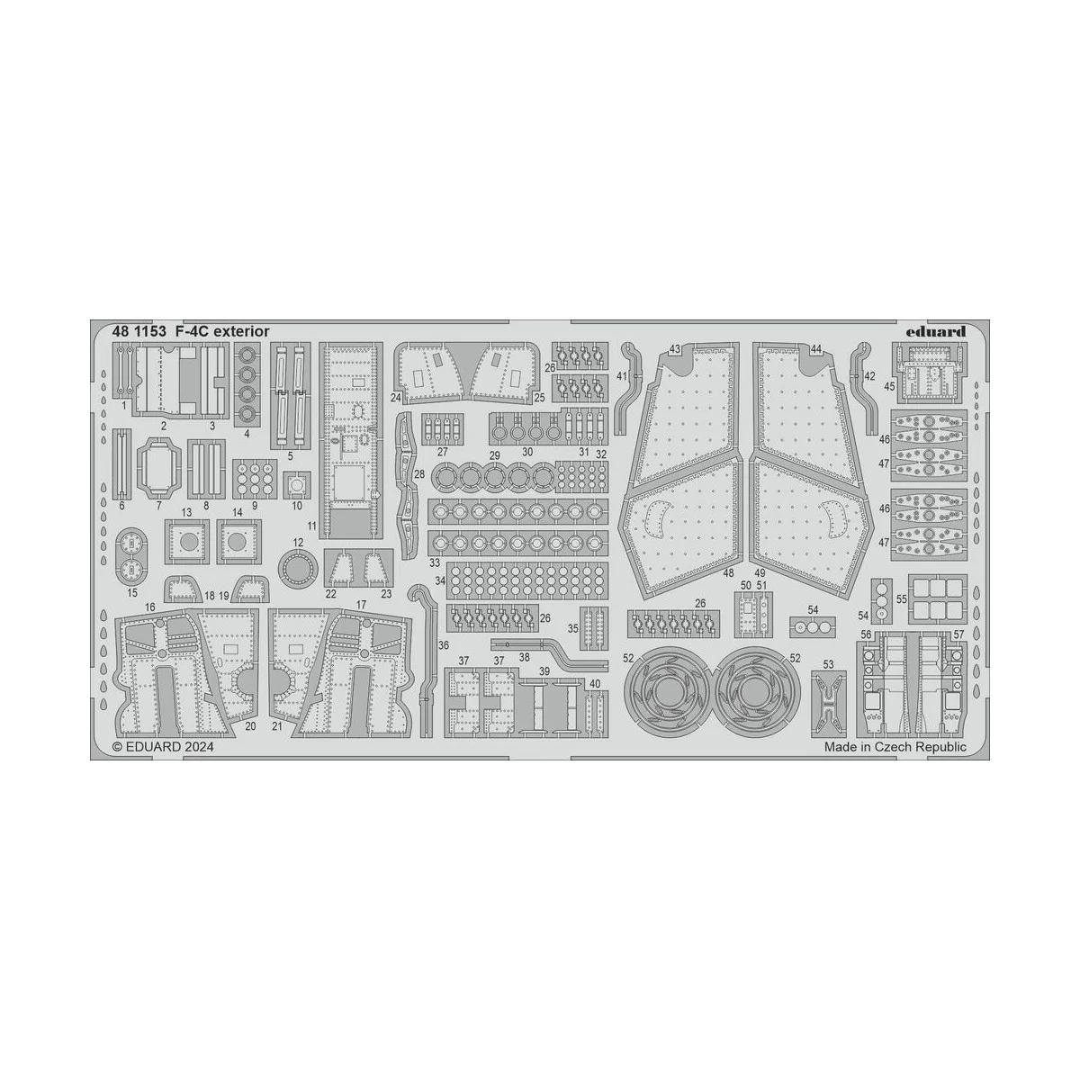 F-4C HOBBY 2000 / ACADEMY, 1/48 - Eduard Accessories BIG49437