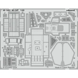 Mi-24P TRUMPETER, 1/48 - Eduard Accessories BIG49438 2