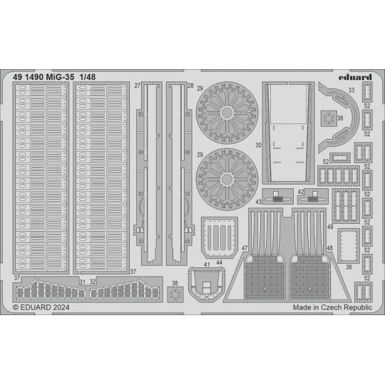 MiG-35 HOBBY BOSS, 1/48 - Eduard Accessories BIG49441