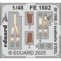 Bf 109E-3 HOBBY BOSS, 1/48 - Eduard Accessories BIG49444