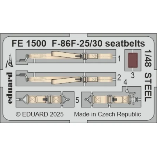 F-86F-25/30 AIRFIX, 1/48 - Eduard Accessories BIG49445