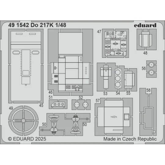 Do 217K for ICM, 1/48 - Eduard Accessories BIG49461