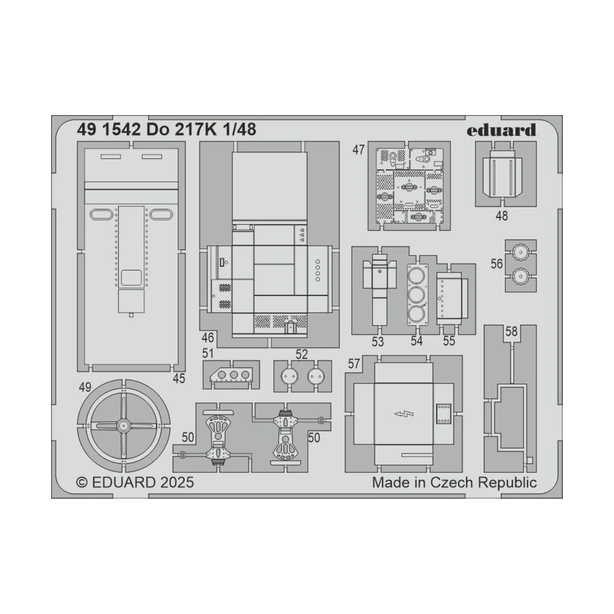 Do 217K for ICM, 1/48 - Eduard Accessories BIG49461