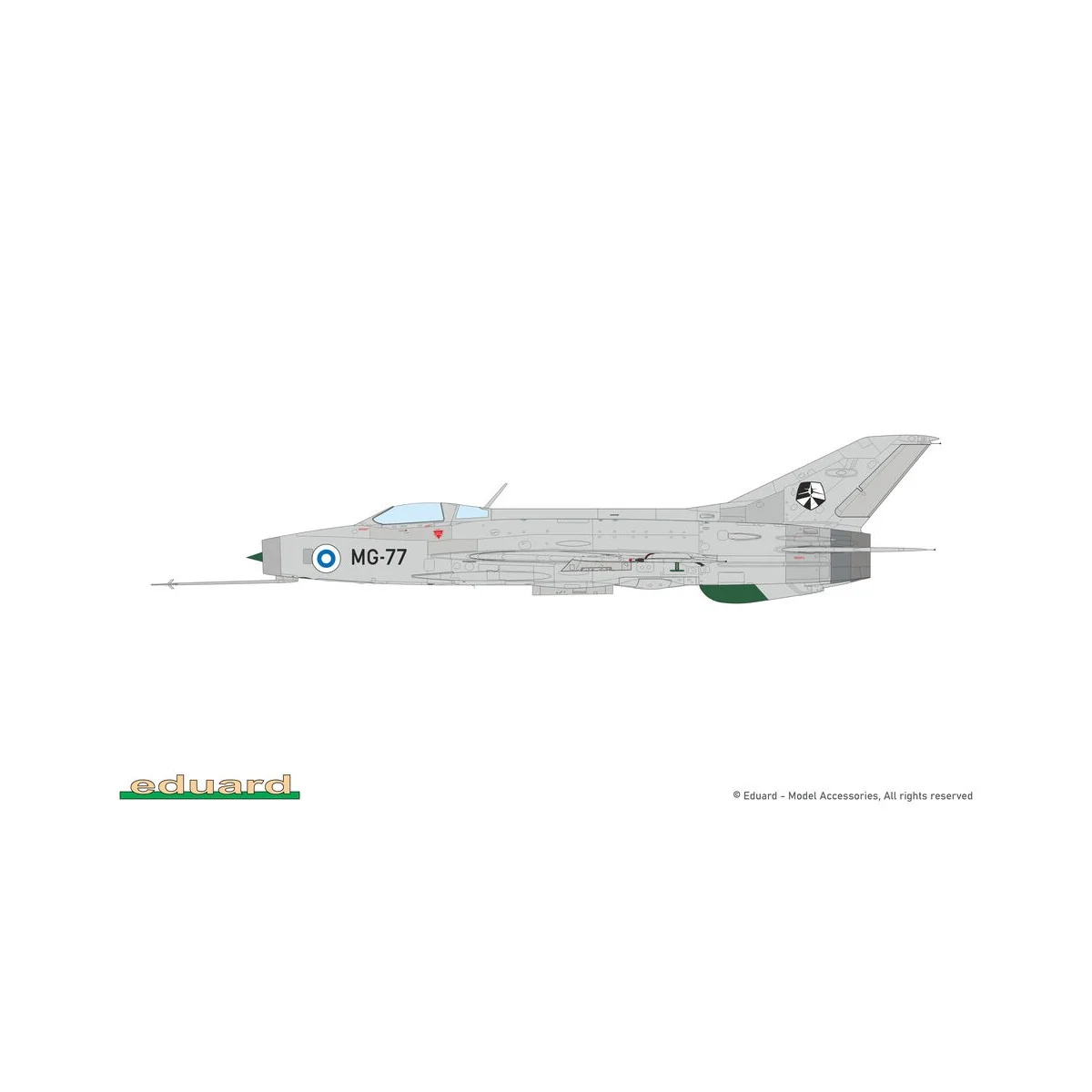 MiG-21F-13, 1/48 - Eduard Plastic Kits 82191