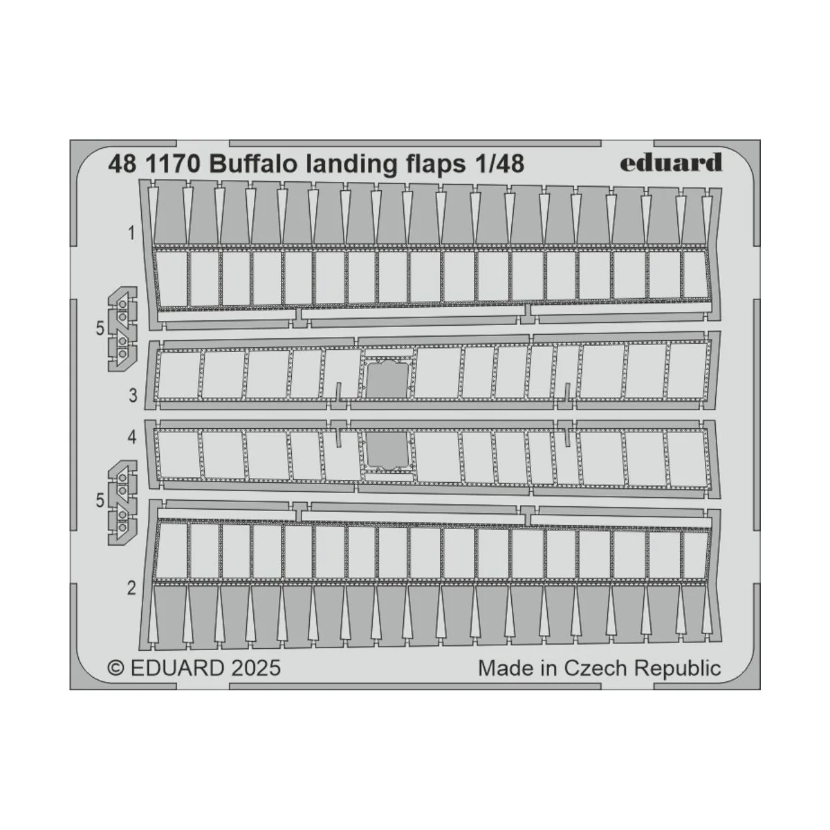 Buffalo British version for Tamiya, 1/48 - Eduard Accessories BIG49463