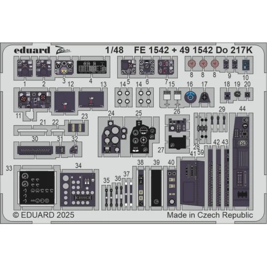 Do 217K for ICM, 1/48 - Eduard Accessories BIG49461