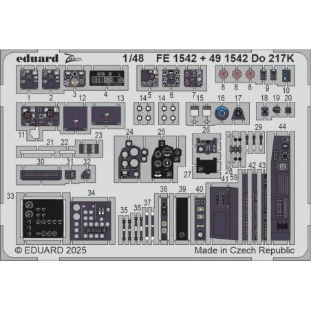 Do 217K for ICM, 1/48 - Eduard Accessories BIG49461