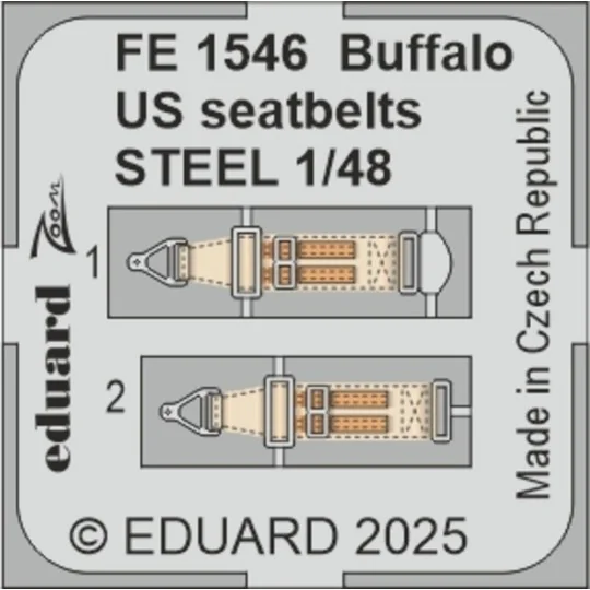 Buffalo US version for Tamiya, 1/48 - Eduard Accessories BIG49462