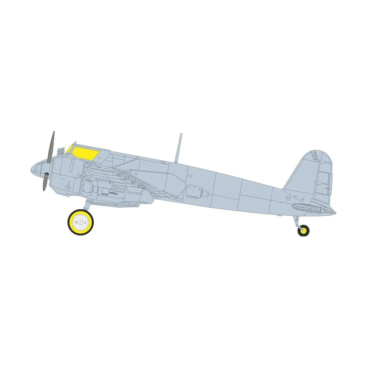 Hs 129B for Takom, 1/48 - Eduard Accessories BIG49470