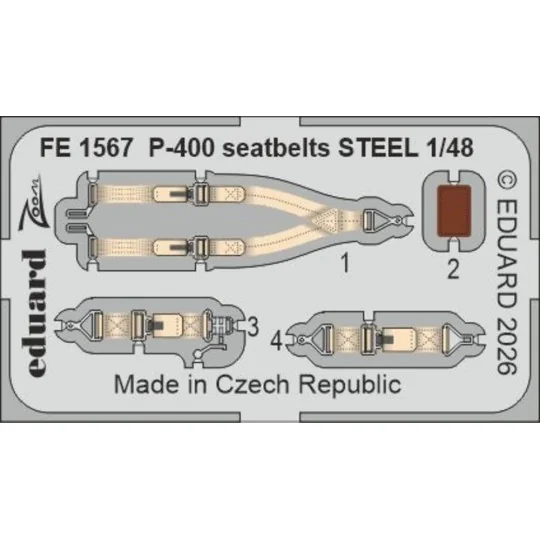 P-400 for Arma Hobby, 1/48 - Eduard Accessories BIG49472