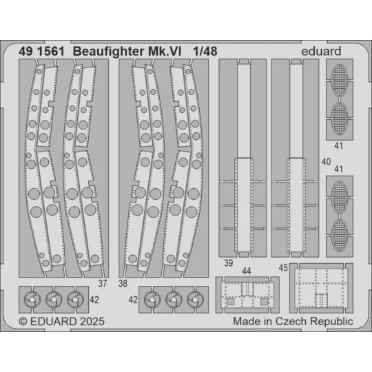 Beaufighter Mk.VI for Revell, 1/48 - Eduard Accessories BIG49469