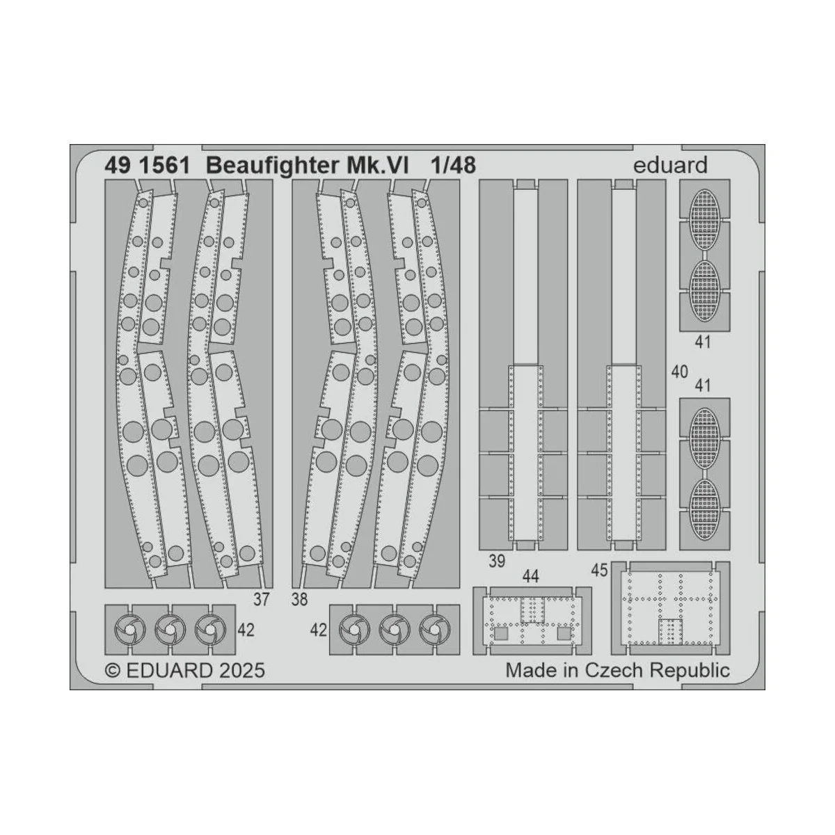 Beaufighter Mk.VI for Revell, 1/48 - Eduard Accessories BIG49469
