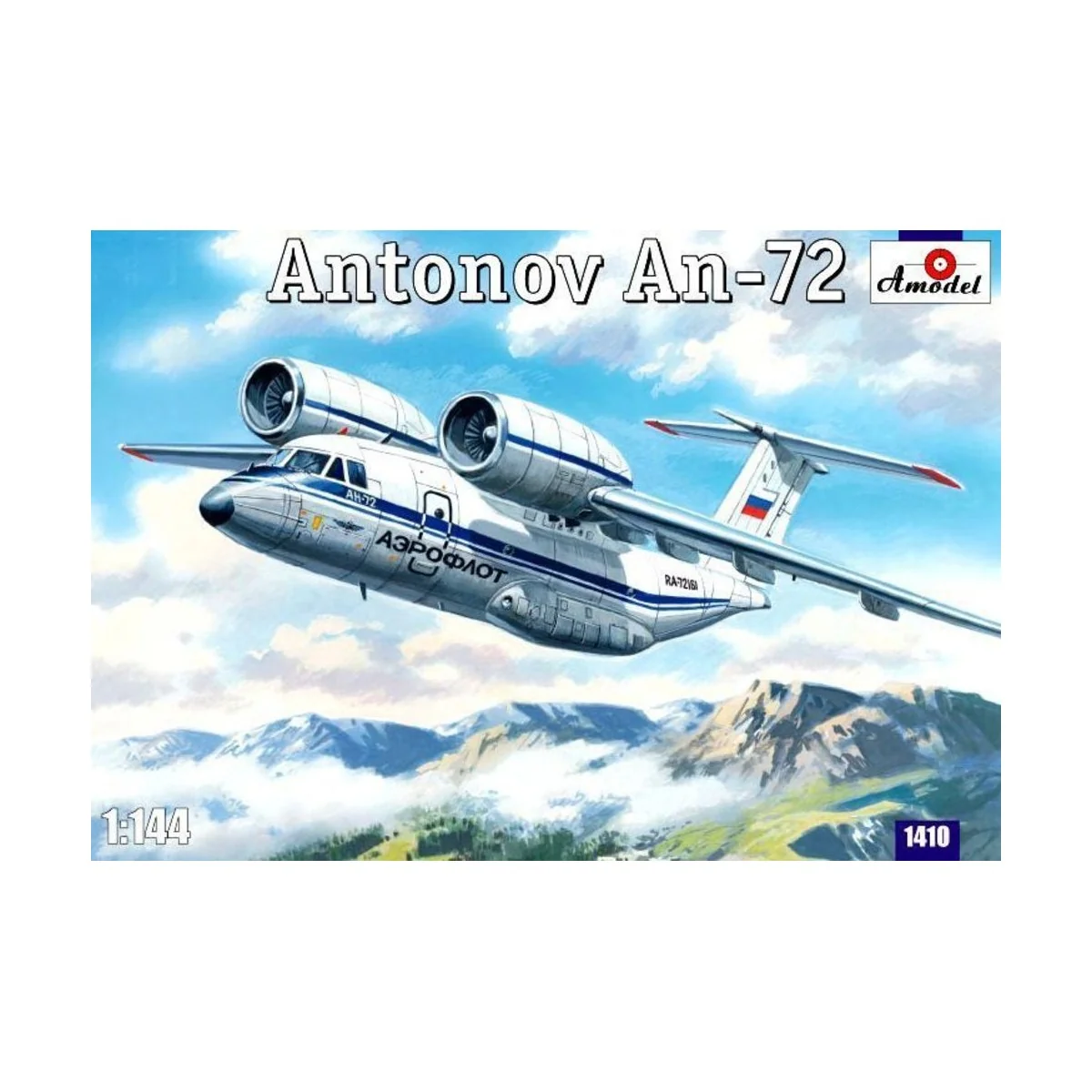 Antonov An-72, 1/144 - Amodel AMO1410