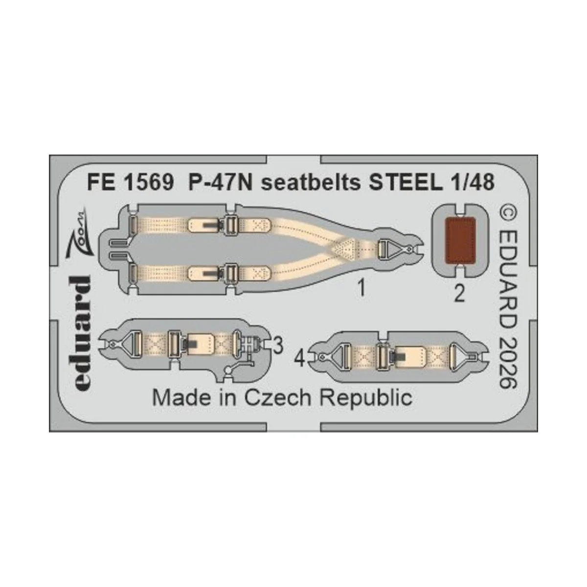 P-47N for MiniArt, 1/48 - Eduard Accessories BIG49473