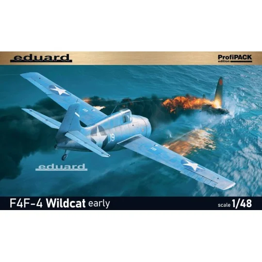 F4F-4 Wildcat early Profipack, 1/48 - Eduard Plastic Kits 82202 F4F-4 Wildcat early Profipack, 1/48 - Eduard Plastic Kits 82202